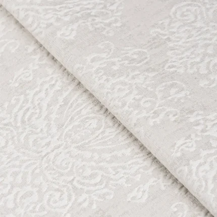 Ripple Fold Drapes | Quinlan Pearl - Close up (Webp) | Curtain Avenue