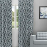 Safari Birds - Aegean Teal Custom Curtains