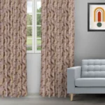 Safari Birds - Brass Ripple Fold Drapes