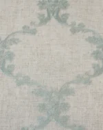Sameer - Mint Ripple Fold Drapes
