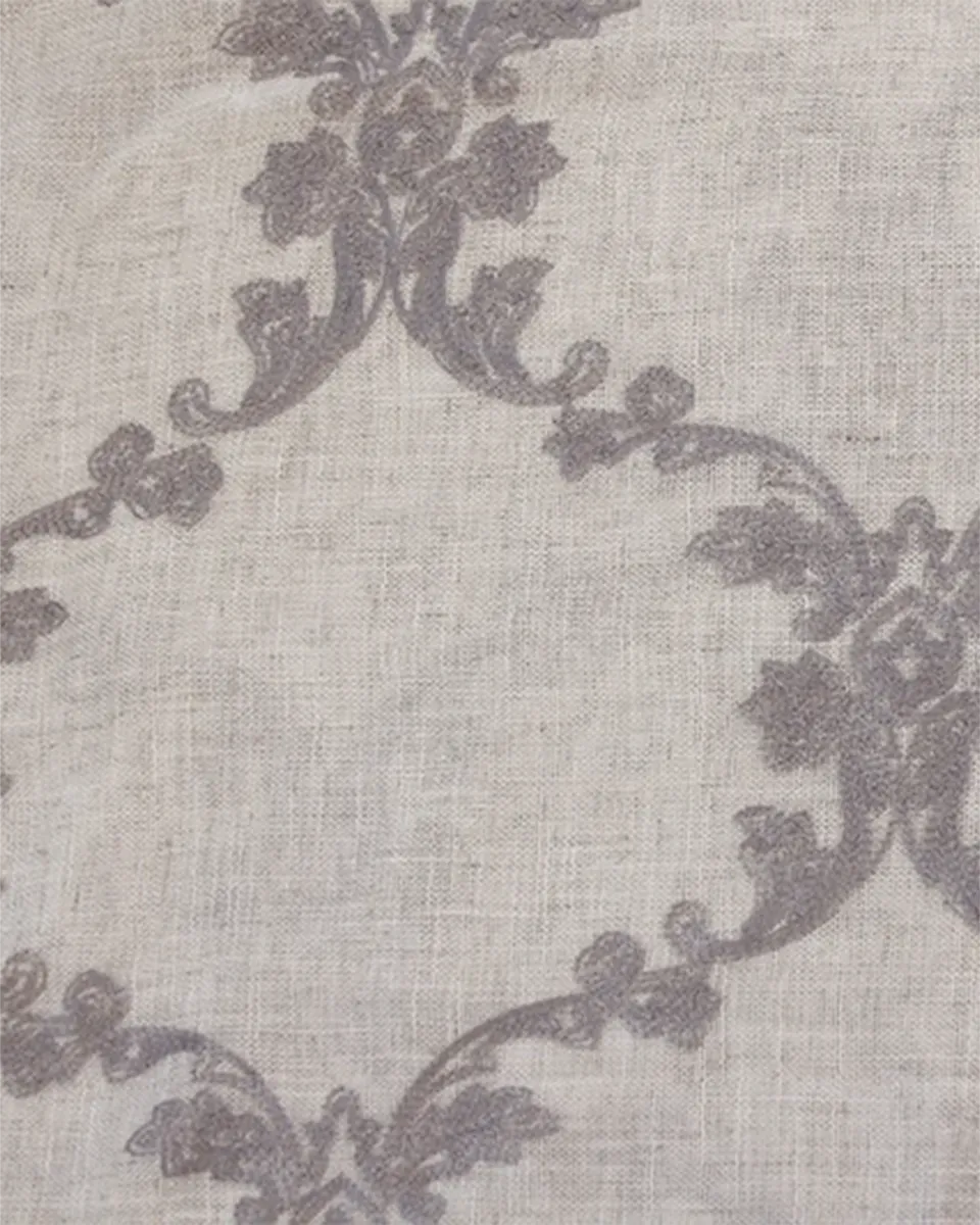 Sameer Storm - Regular (Webp) Sameer - Storm Gray Roman Shades - Image 1