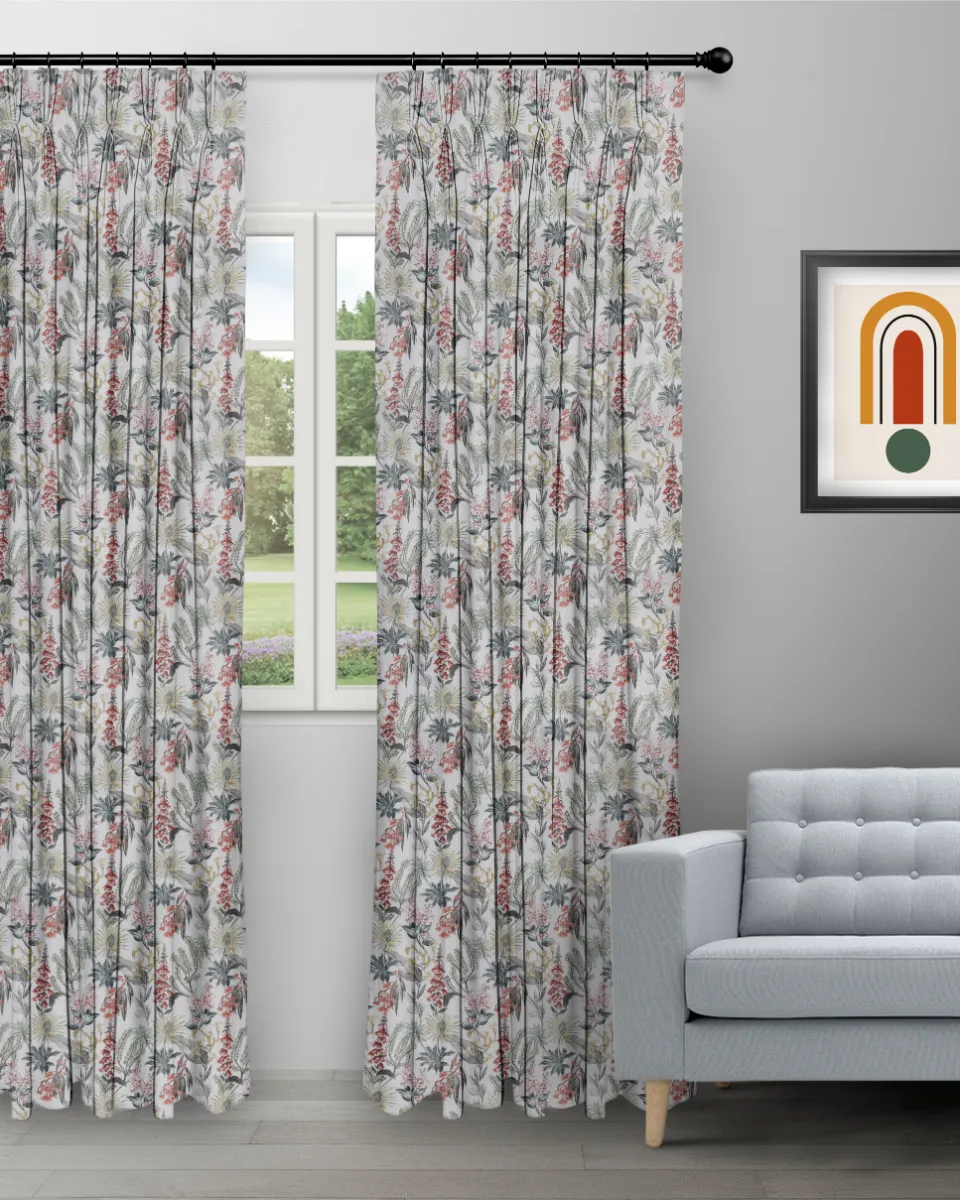 Serene Drapes - Pumpkin Curtain (Webp) Serene Drapes - Pumpkin Custom Curtains - Image 1