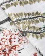 Serene Drapes - Pumpkin Roman Shades - Image 2