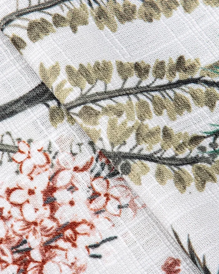 Serene Drapes - Pumpkin Roman Shades - Image 2