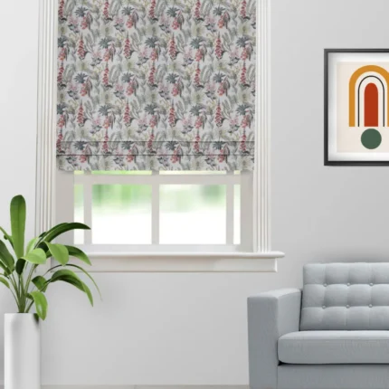 Roman Shades | Serene Drapes Pumpkin -Roman Shade (Webp) | Curtain Avenue