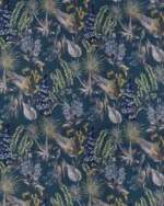 Serene Drapes - Teal Blue Roman Shades - Image 3