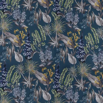 Swatches | Serene Drapes - Teal Blue Regular (Webp) | Curtain Avenue