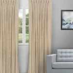 Somera - Beige Buff Custom Curtains
