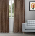 Somera - Cocoa Ripple Fold Drapes