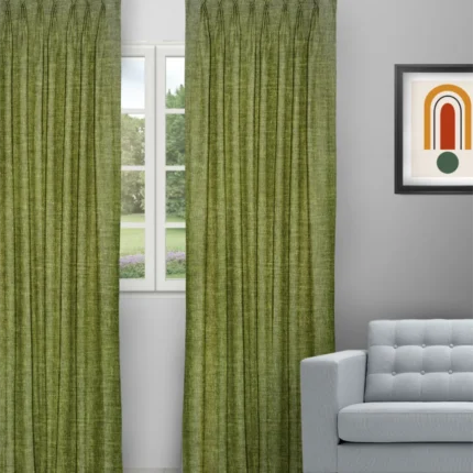 Curtains | Somera Grass Green - Curtain (Webp) | Curtain Avenue