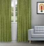 Somera - Grass Green Ripple Fold Panels