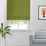 Somera - Grass Green Roman Shades