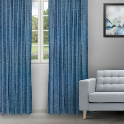 Roman Shades | Somera Ocean -Ripple Fold image | Curtain Avenue