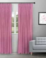 Somera - Petal Pink Custom Curtains