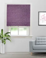 Somera - Plum Roman Shades