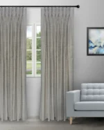 Somera - Smoke Custom Curtains