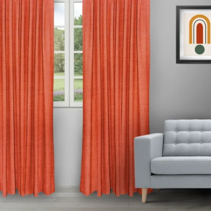 Ripple Fold Drapes | Somera Tangerine - Ripple Fold image | Curtain Avenue