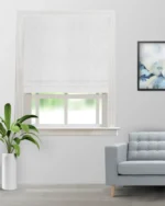Somera - Ultra White Roman Shades