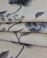 Spring Flower - Denim Fabric Swatch - Image 2