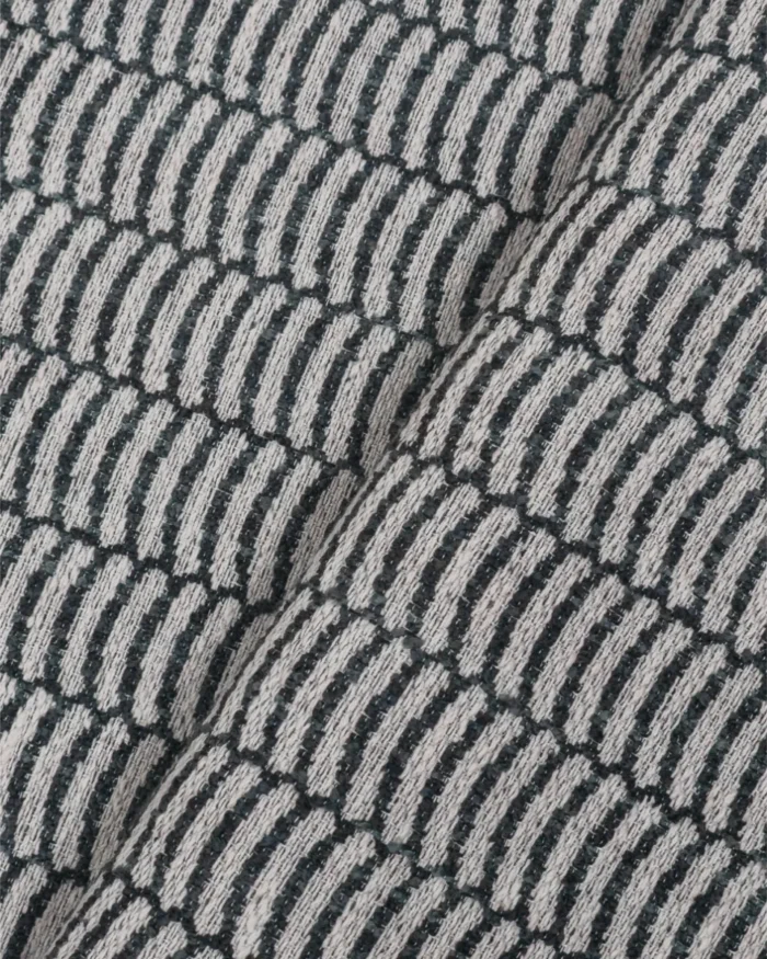 Stacy - Black and White Roman Shades - Image 2