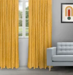 Swizz - Butterscotch Ripple Fold Drapes