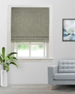 Swizz - Charcoal Roman Shades
