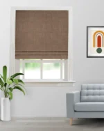 Swizz - Cocoa Roman Shades