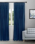 Swizz - Navy Blue Custom Curtains
