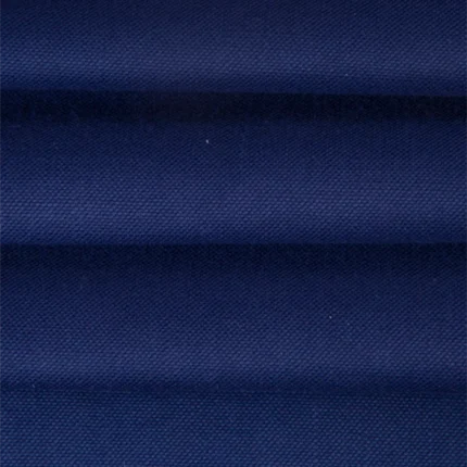 Ripple Fold Drapes | Swizz Navy Blue - Folded (Webp) | Curtain Avenue