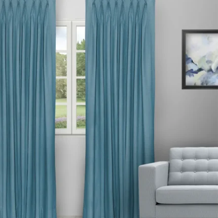 Curtains | Swizz Ocean Blue - Curtain (Webp) | Curtain Avenue