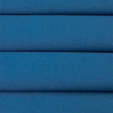 Roman Shades | Swizz Ocean Blue - Folded (Webp) | Curtain Avenue