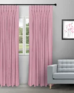Swizz - Petal Pink Custom Curtains