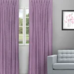 Swizz - Plum Custom Curtains
