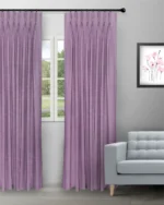 Swizz - Plum Custom Curtains