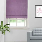 Swizz - Plum Roman Shades