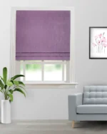 Swizz - Plum Roman Shades