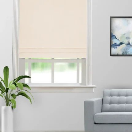 Roman Shades | Swizz Polar Bear - Roman (Webp) | Curtain Avenue