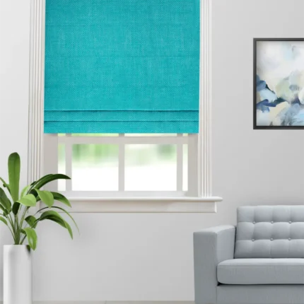 Roman Shades | Swizz Sea - Roman Shade image | Curtain Avenue