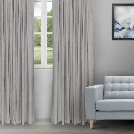 Ripple Fold Drapes | Swizz Smoke - Ripple Fold image | Curtain Avenue