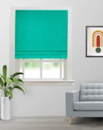 Swizz - Teal Green Roman Shades
