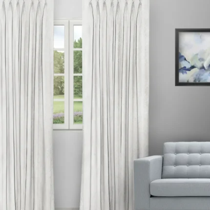 Curtains | Textured Ambro Dove - Curtain (Webp) | Curtain Avenue