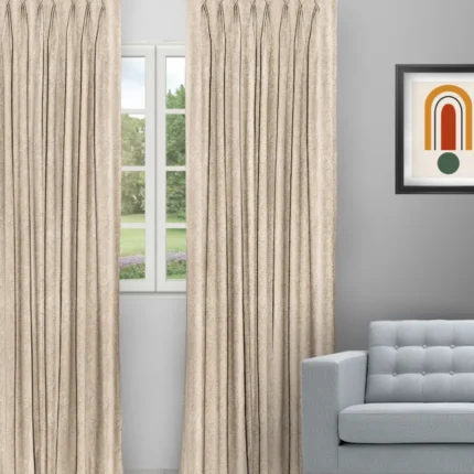 Curtains | Textured Ambro Oyester - Curtain (Webp) | Curtain Avenue