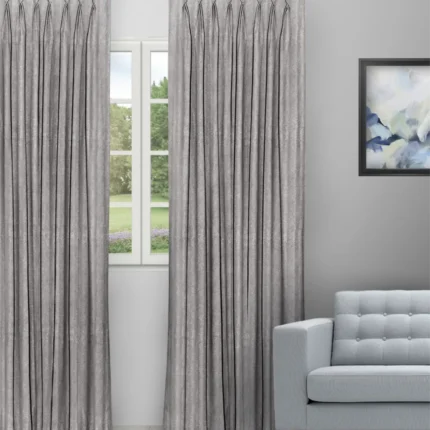 Curtains | Textured Ambro Taupe - Curtain (Webp) | Curtain Avenue