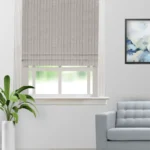 Textured Ambro - Taupe Roman Shades