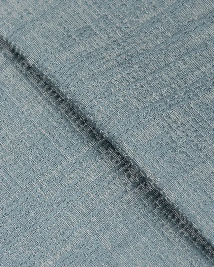 Textures of Italy - Antique Blue Fabric Swatch - Image 2