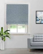 Textures of Italy - Antique Blue Roman Shades