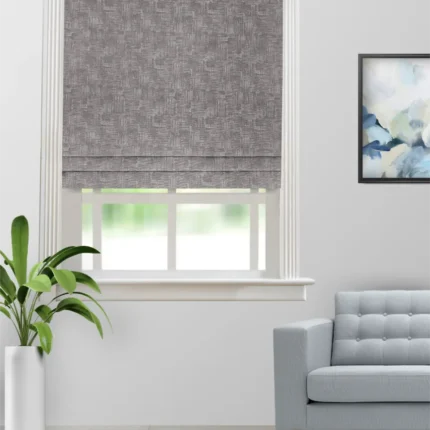 Roman Shades | Textures of Italy Granite - Roman Shade (Webp) | Curtain Avenue