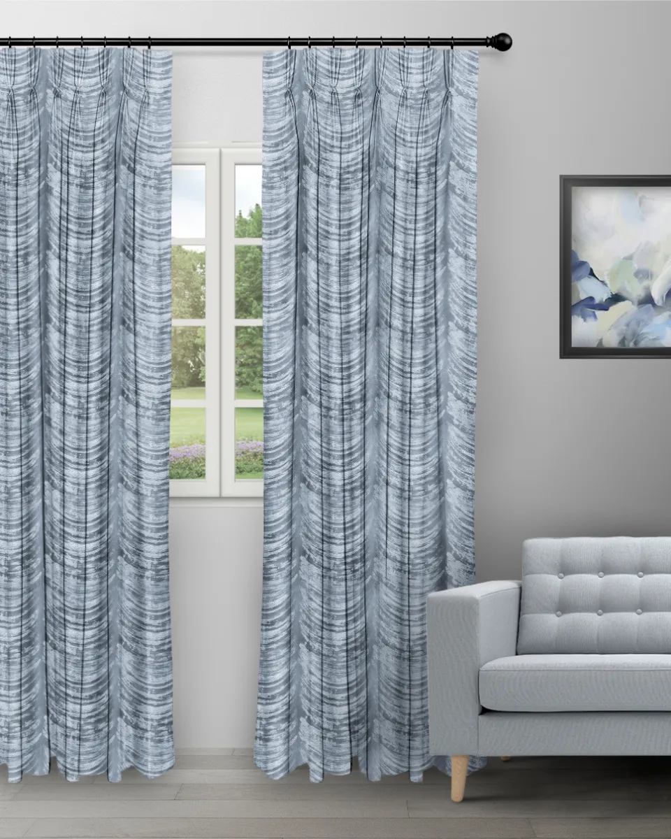 The Shining Wave Mineral - Curtain (Webp) The Shining Wave - Mineral Custom Curtains - Image 1