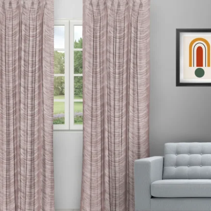 Curtains | The Shining Wave Rosewine - Curtain (Webp) | Curtain Avenue