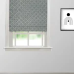 Vector - Black and White Roman Shades